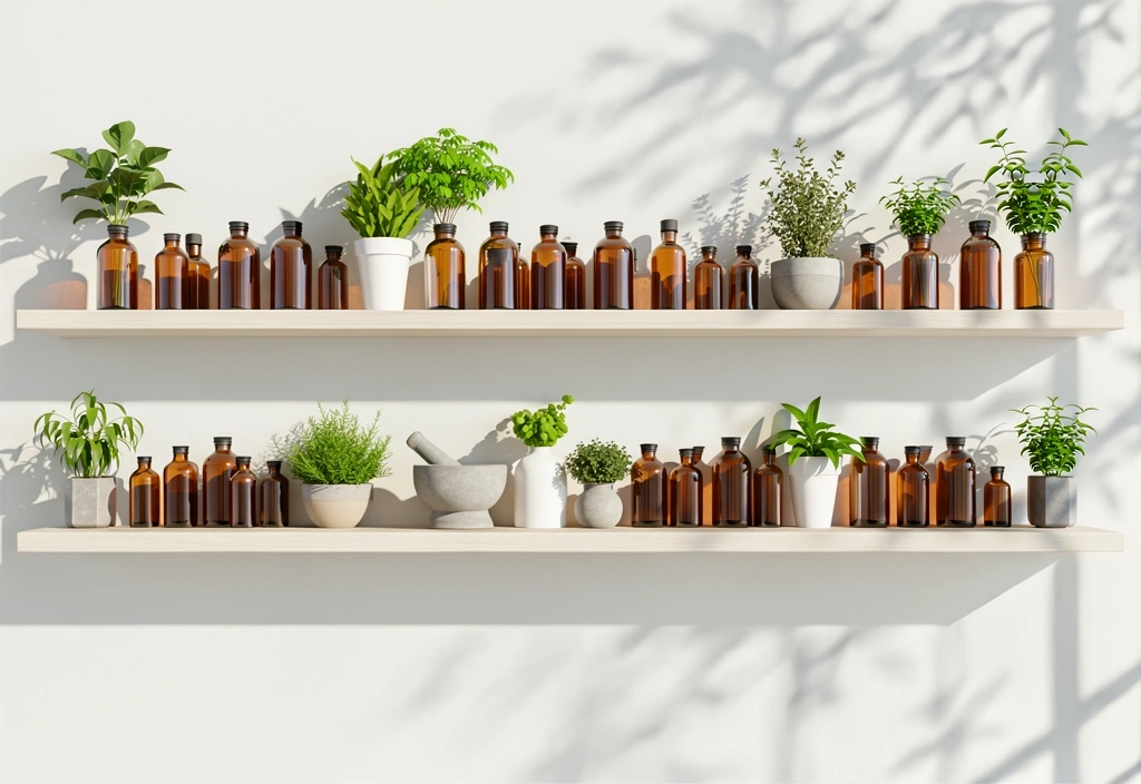 Botanical laboratory setting